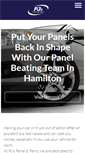 Mobile Screenshot of hamiltonpanelbeater.co.nz